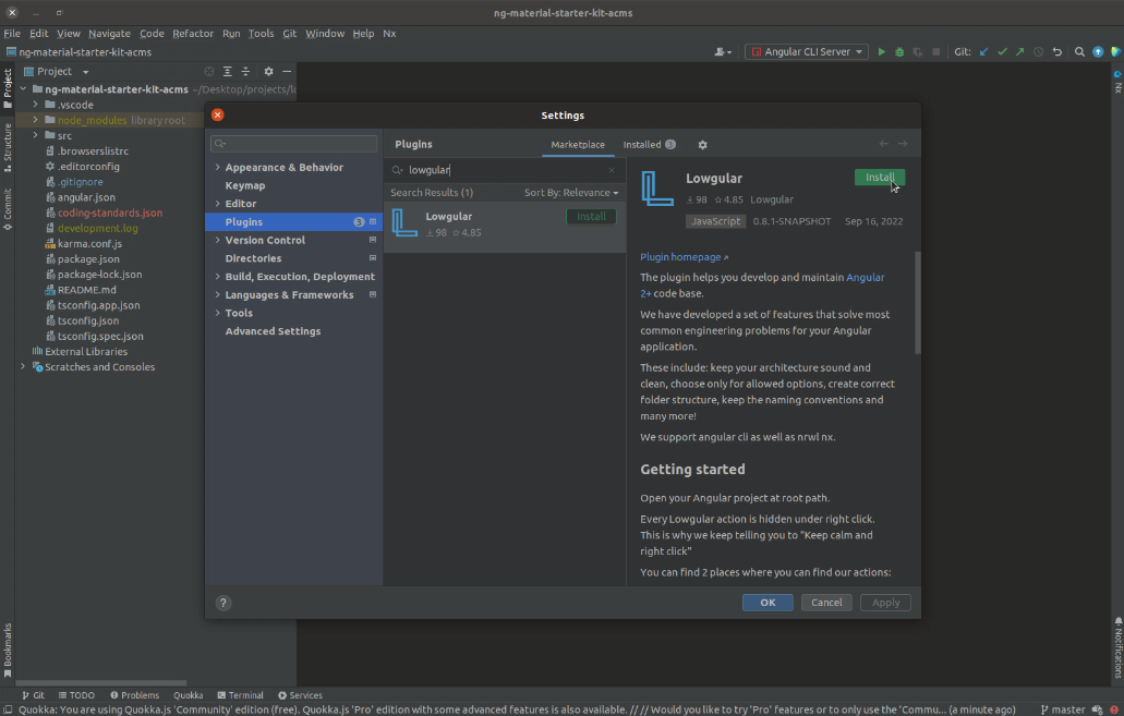 IntelliJ Marketplace